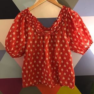 Anthropologie top. Size small.